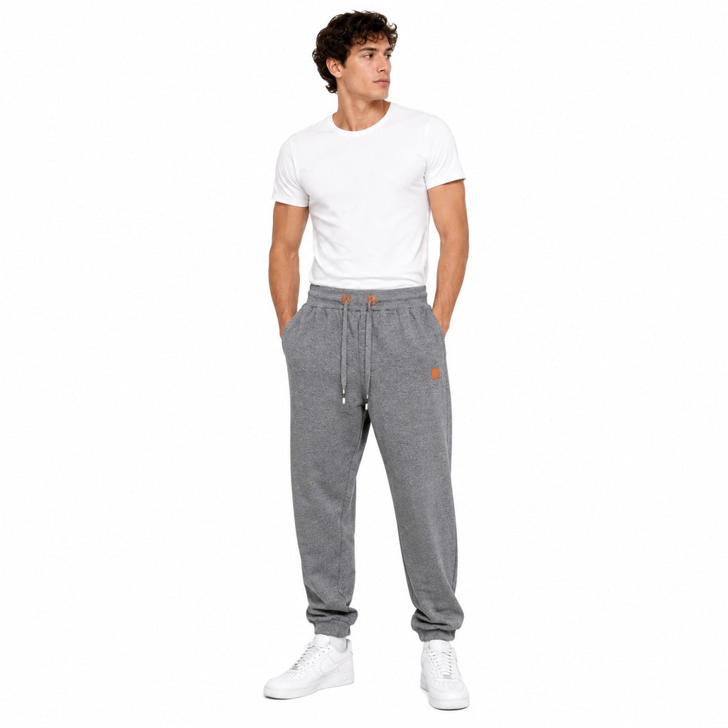 Men's Jogger Sweatpants Gray Size: M
