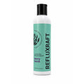 RefluxRaft Berry Burst natural reflux therapy product with berry-flavored ingredients in a clear container.