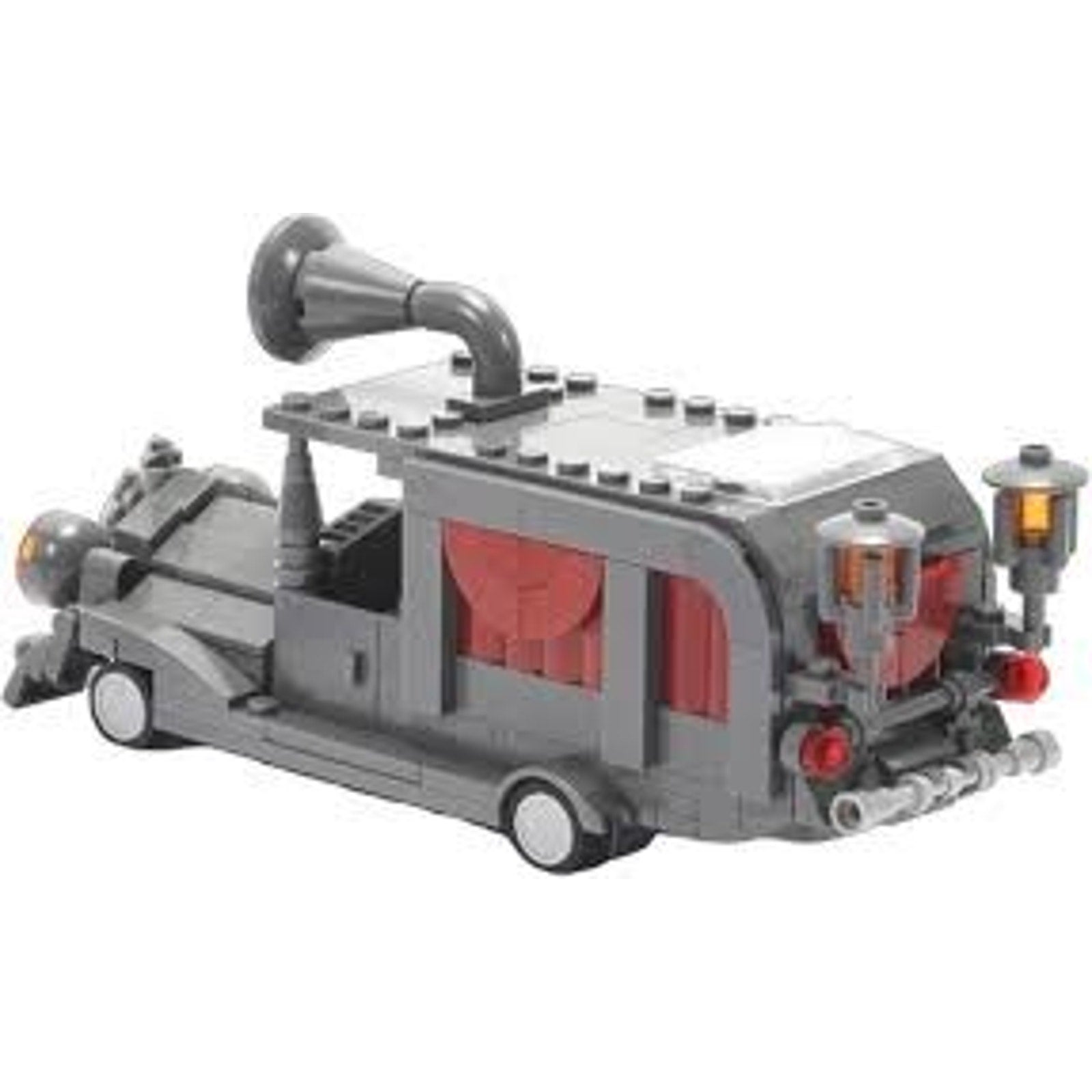 Spaciolo Halloween toy building set with 324 plastic pieces for creative play and festive Halloween building fun.