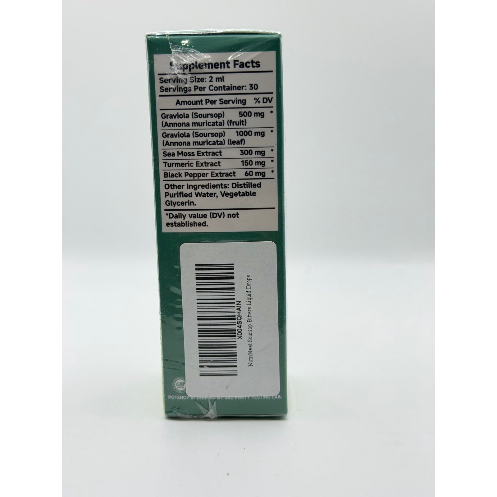 Nutrineat Soursop Graviola Liquid Drops 2 fl oz