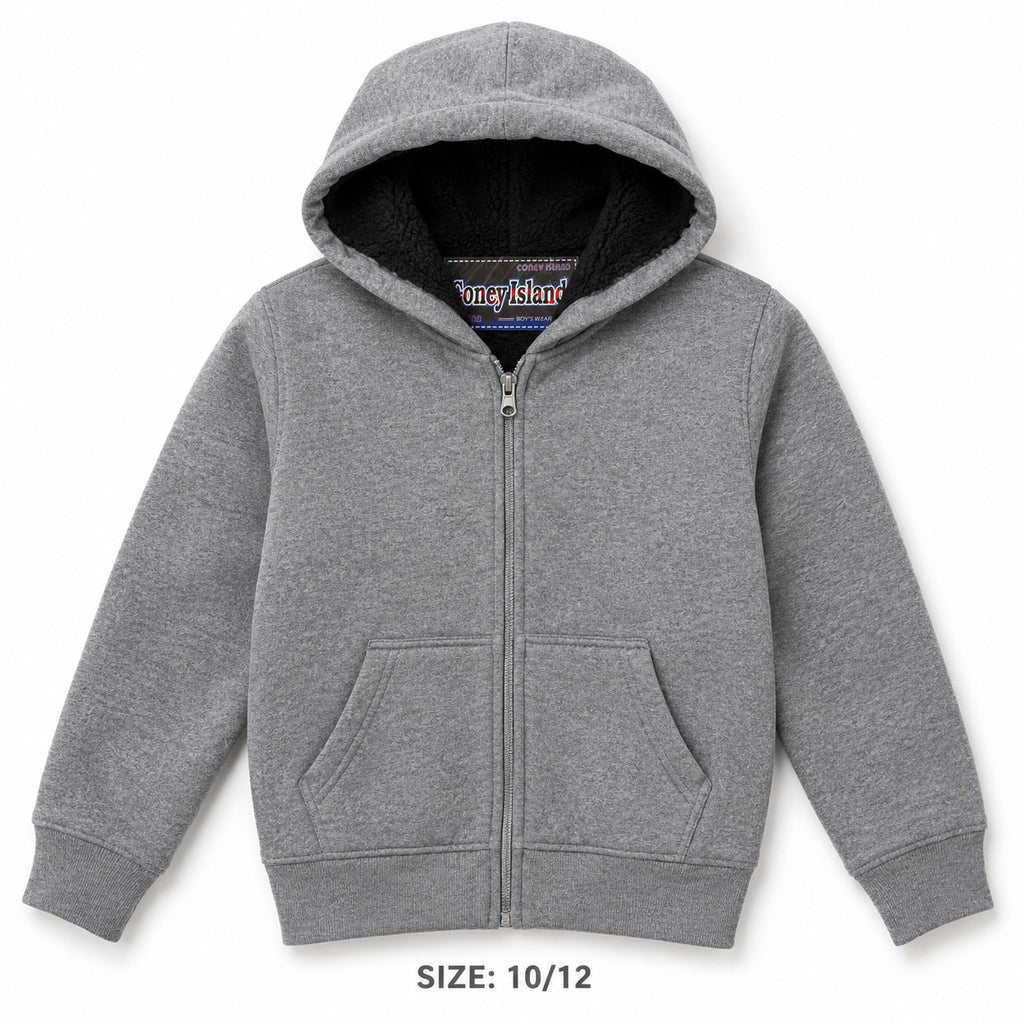 Coney Island Kids Zip-up Hoodie Size 10-12