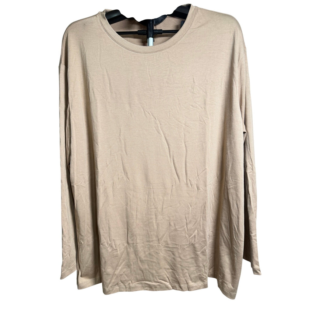 SUNBS Women's Long-Sleeve Carmel T-Shirt Size 2XL