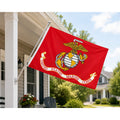3x5 ft USMC UNITED STATES MARINE CORPS Official Military Insignia Flag Polyester