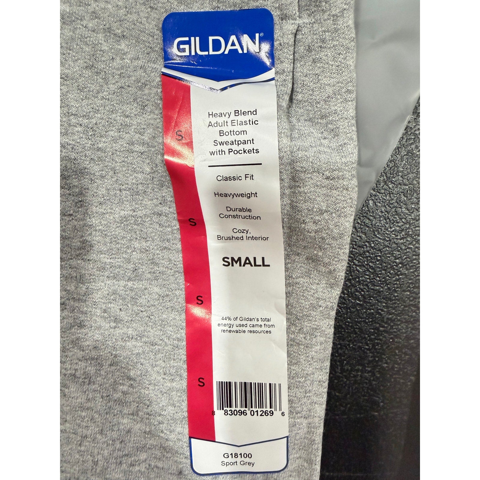Gildan Gray Sweatpants Joggers Size: Small