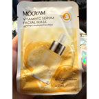Mooyam Vitamin C Serum Facial Mask 10-Pack