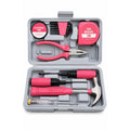 13-piece lady's home tool kit from Republic Mercantile, featuring screwdrivers, pliers, and essential hand tools for household repairs.