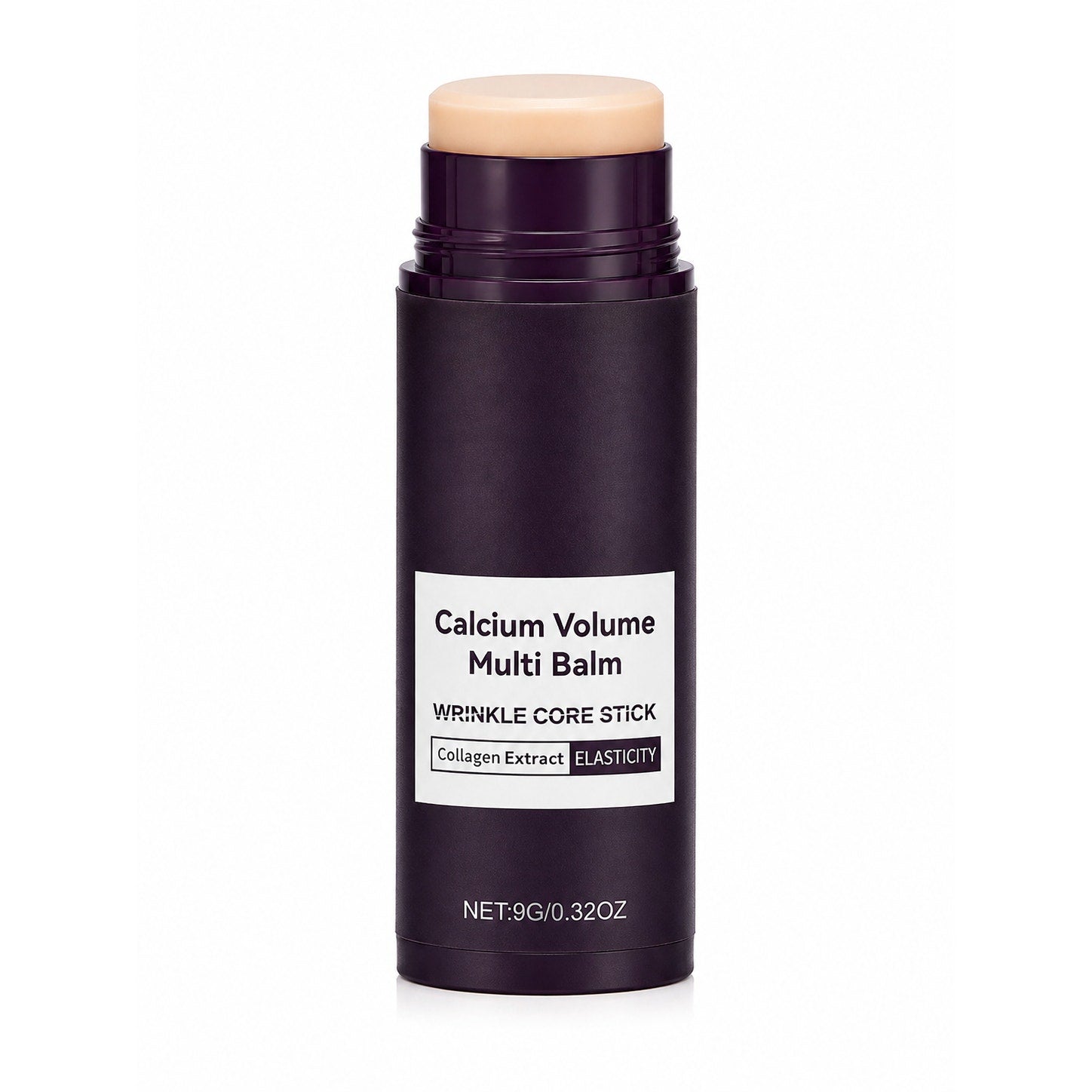 Haikou Calcium Volume Multi Balm Core Stick, .32oz, showing the smooth balm stick with a sleek packaging design.