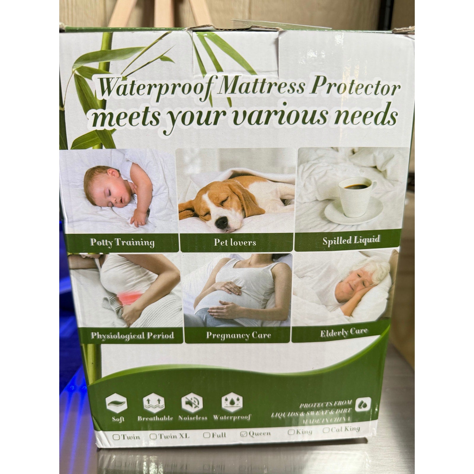 NEW Four Seasons Queen Size Mattress Protector