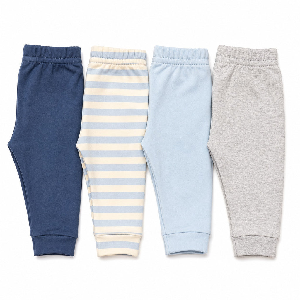 Set of 4 Baby Bottoms Pants Leggings Size NB