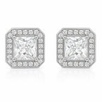 Republic Mercantile Cate & Chloé 1 ct cz diamond stud earrings with sterling silver setting and classic design.