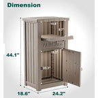 Lockable Outdoor Anti-Theft Parcel Package Delivery Box Drop Box