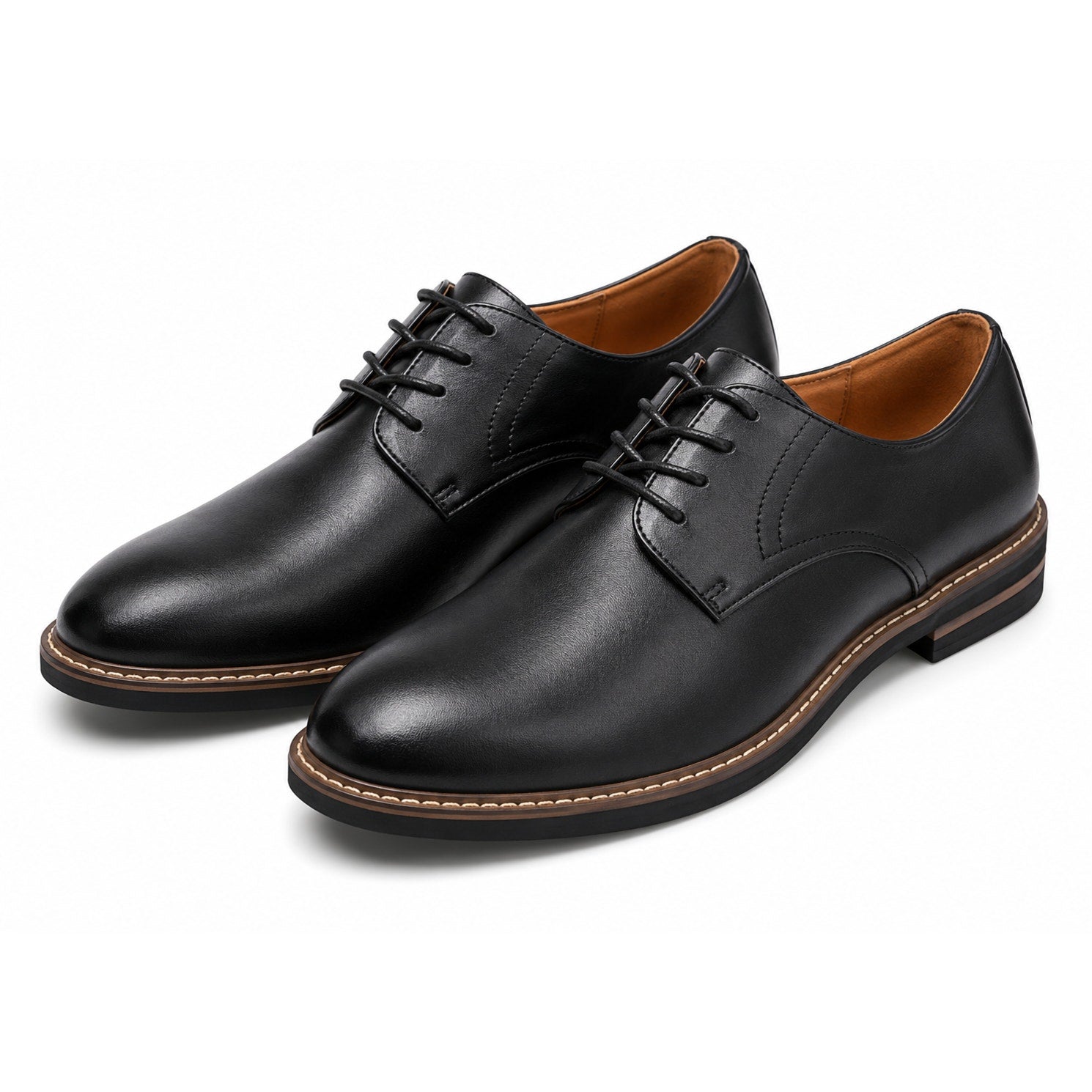 NEW Men's Oxford Leather Shoes Size: 10 SilentCare