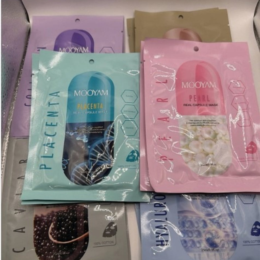 6 Varieties Face Masks Skincare Set for Women (12 Pack)