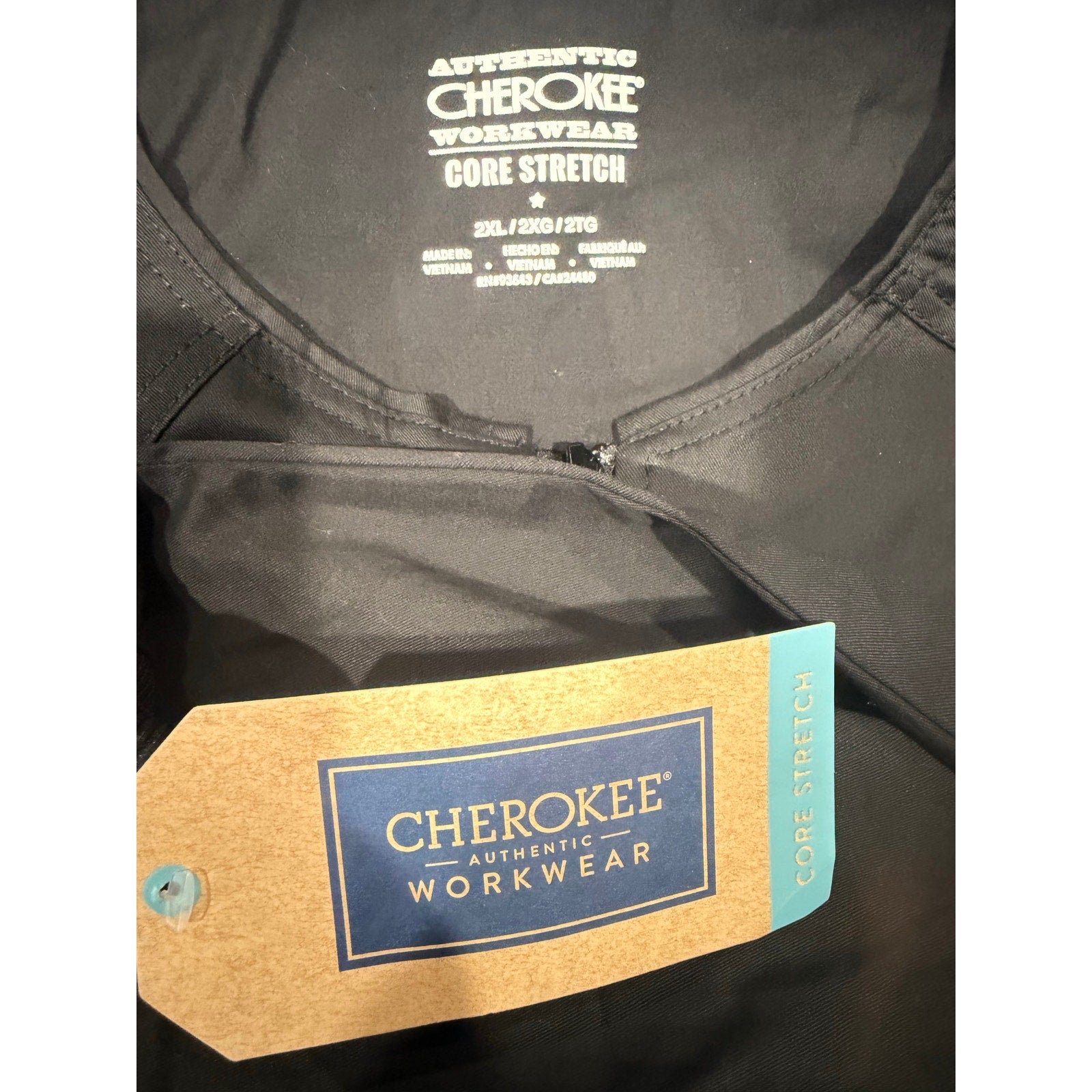Cherokee Workwear Core Stretch Women’s Zip Jacket 2XL