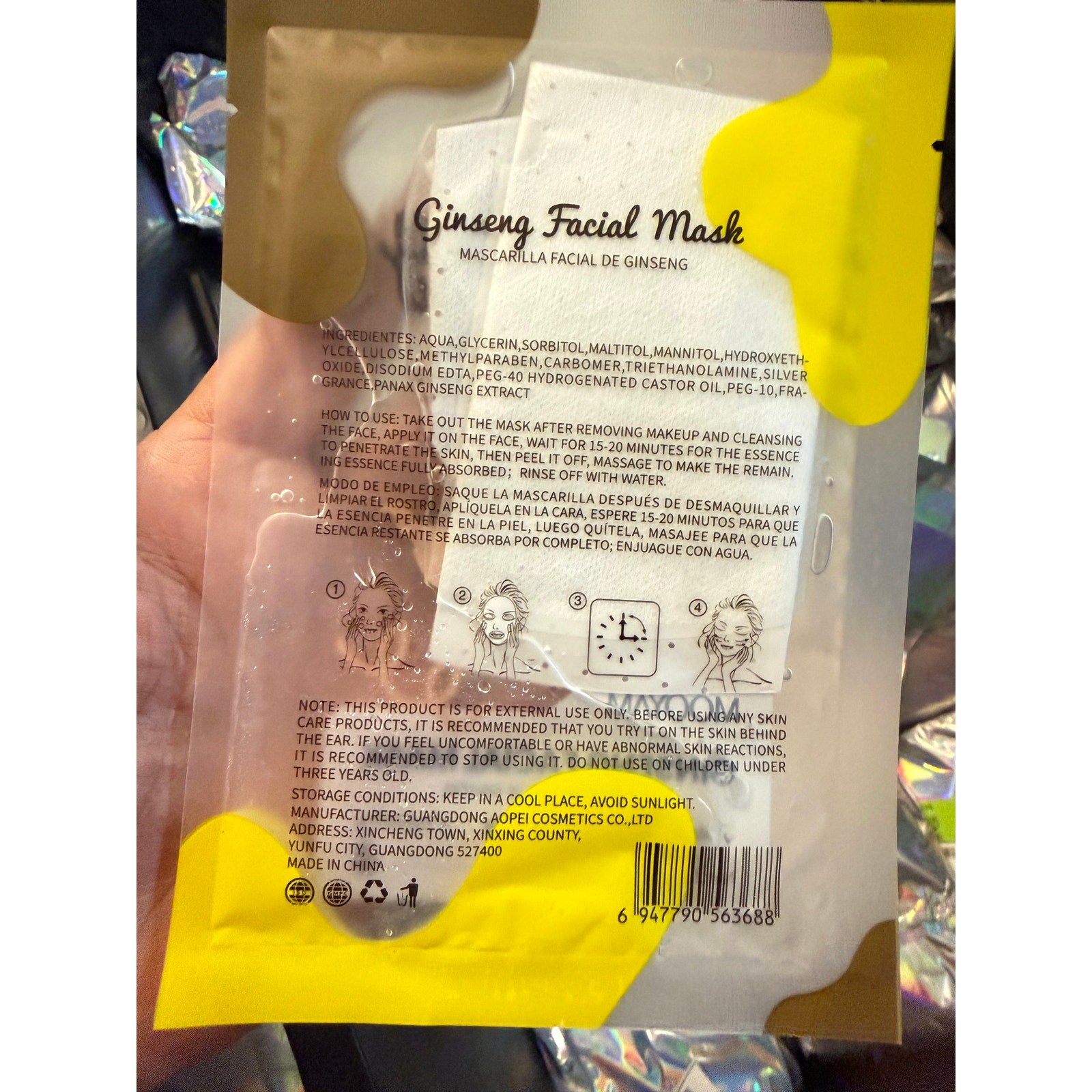 Mooyam Variety Korean Face Mask 10-Pack