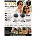 Nieepa Eyewear Round Sunglasses 2-pair pack