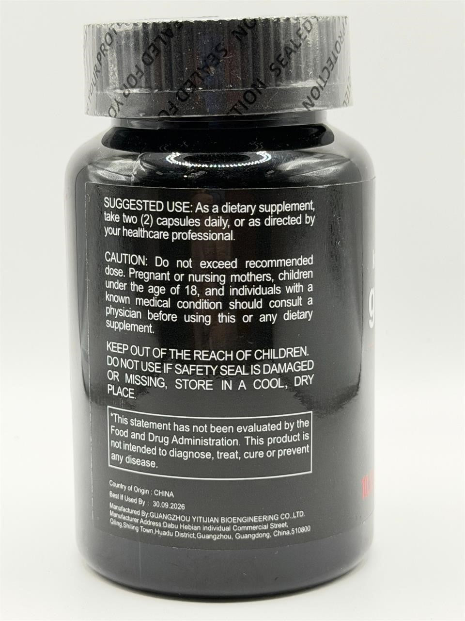 NEW Korean Pandx Ginseng 120 Capsule Supplement