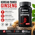NEW Korean Pandx Ginseng 120 Capsule Supplement