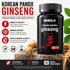 NEW Korean Pandx Ginseng 120 Capsule Supplement