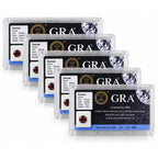 1CT Garnet Moissanite Round 6.5mm VVS1 Loose Gemstone GRA Card & Case Certified