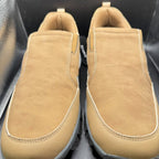 Kricely Men's Slip-On Loafers Size 10 Tan Casual Walking Shoes NEW FREE Shipping