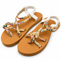 Women's slip-on sandal flip-flops by Republic Mercantile, size US 8, featuring a casual slip-on style with comfortable soles.