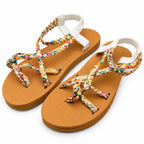 Women's slip-on sandal flip-flops by Republic Mercantile, size US 8, featuring a casual slip-on style with comfortable soles.