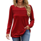 48-piece reseller wholesale lot featuring new long sleeve blouses and shirts from Republic Mercantile, various styles and colors.
