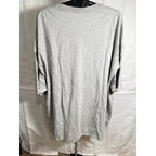 Hanes Beefy-T Gray Heavyweight T-Shirt Size 5-XL