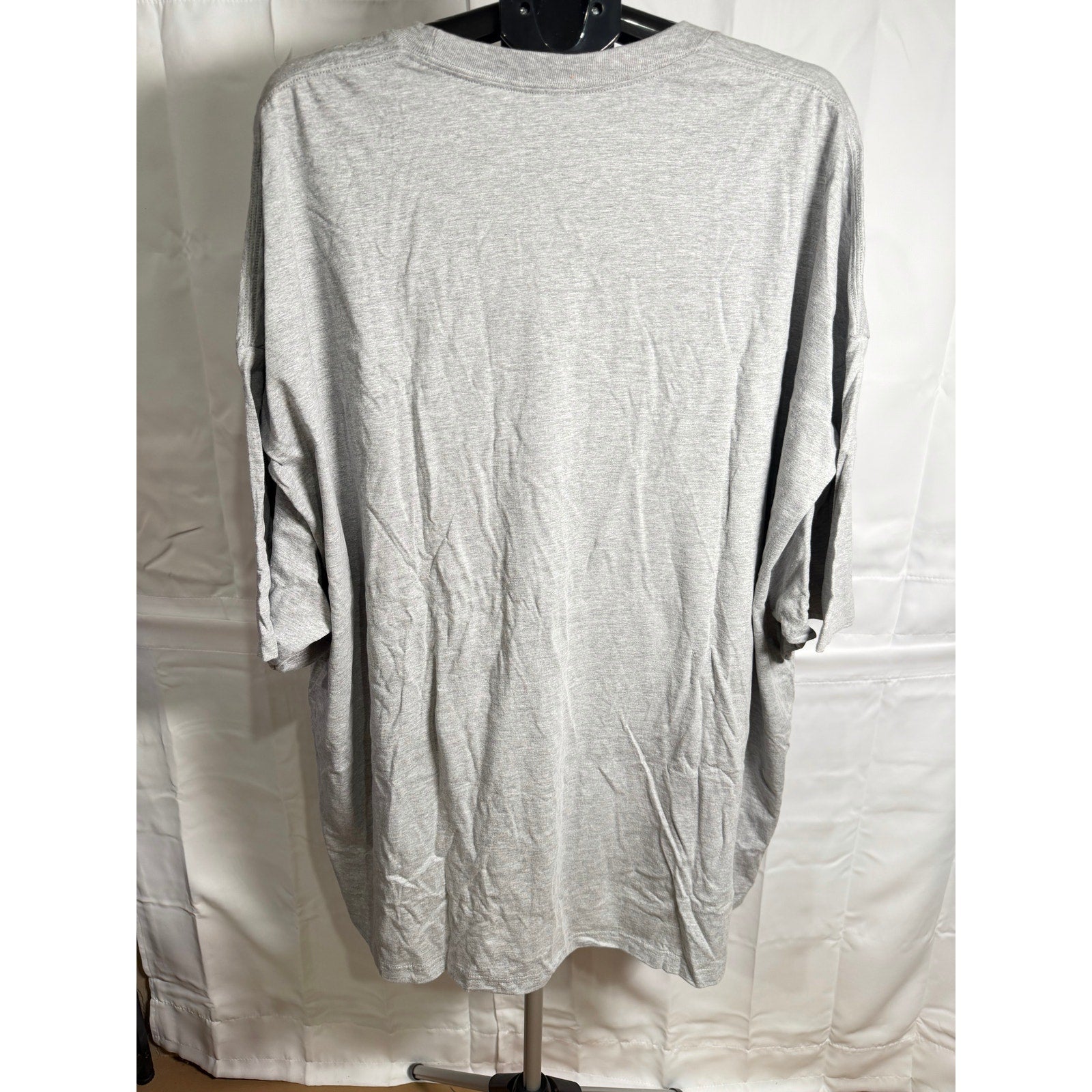 Hanes Beefy-T Gray Heavyweight T-Shirt Size 5-XL