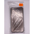 Ten Troy oz .999 fine titanium collectible bar from CMC Mint with detailed engravings and sleek metallic finish.