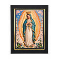 Virgin Guadalupe art print on canvas, 12x16 inches with 16x20 mat, by Republic Mercantile, featuring religious imagery.