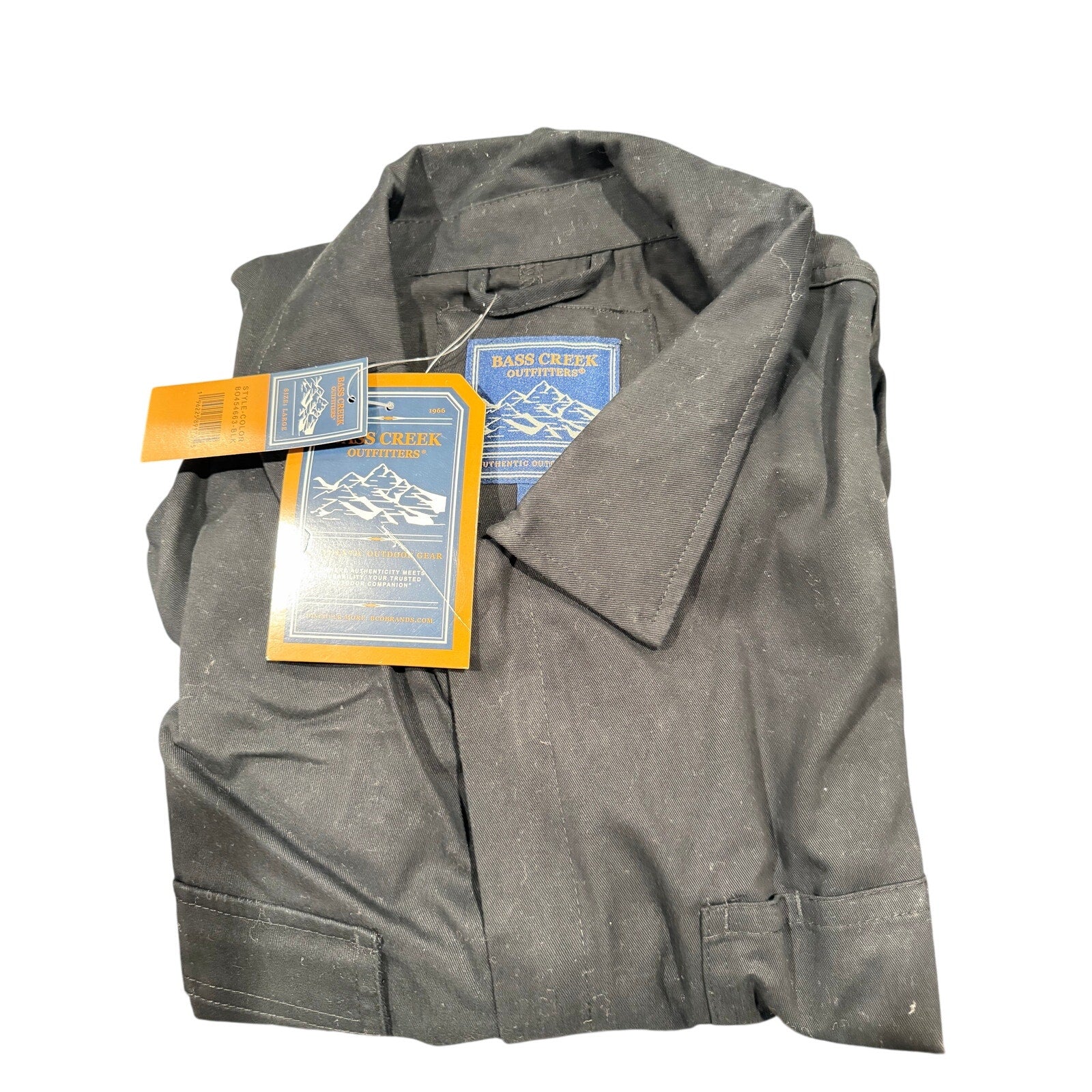 Bass Creek Outfitters Durable Men's Coveralls Size L