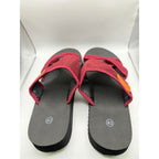 Women's breathable mesh flip-flops by Republic Mercantile, size US 11, Euro 43, with cushioned straps and slip-on design.