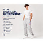 Gildan Gray Sweatpants Joggers Size: Small