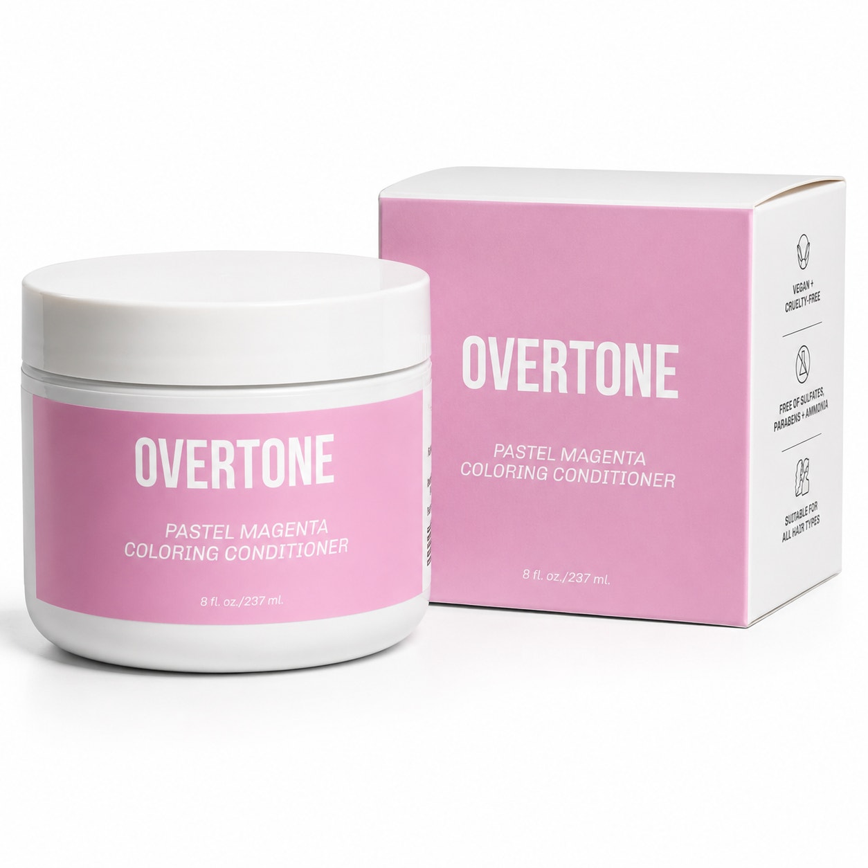 Overtone Pastel Magenta Coloring Conditioner