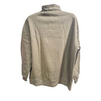 SUNBS Pull Over 1/4 Zip Sweater - Olive - XL