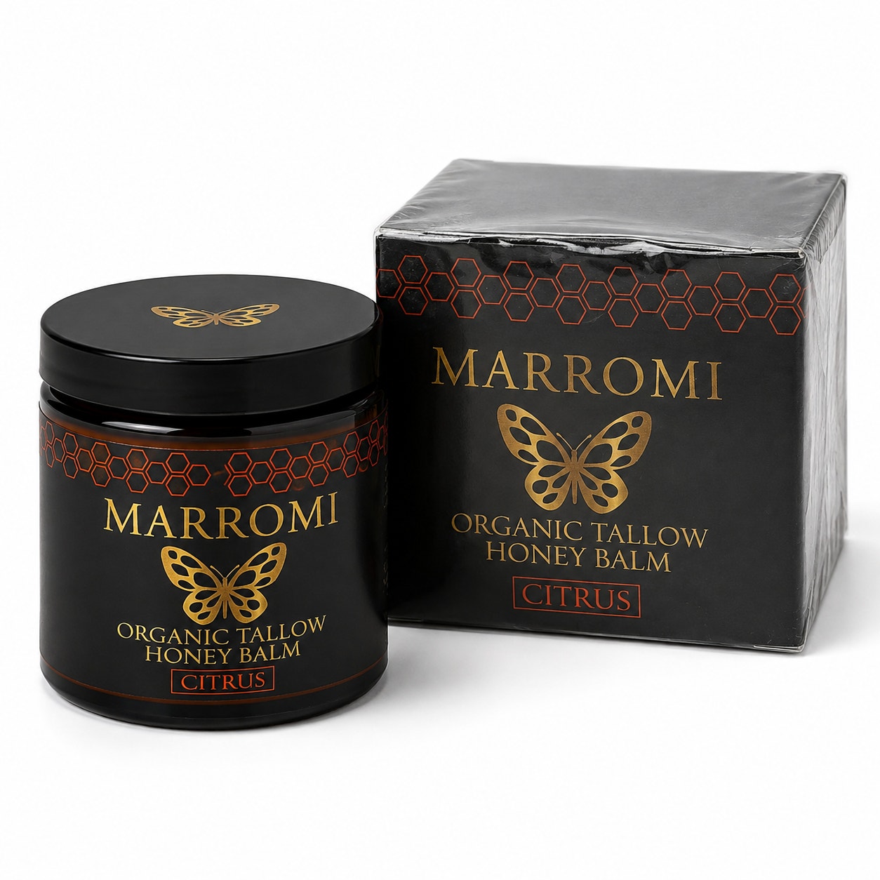 Marromi Organic Tallow Honey Balm Citrus