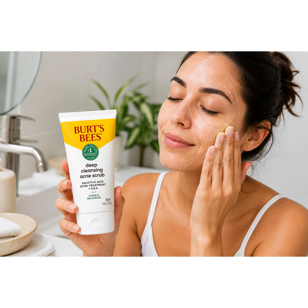 Burt's Bees Deep Cleansing Acne Scrub 4oz