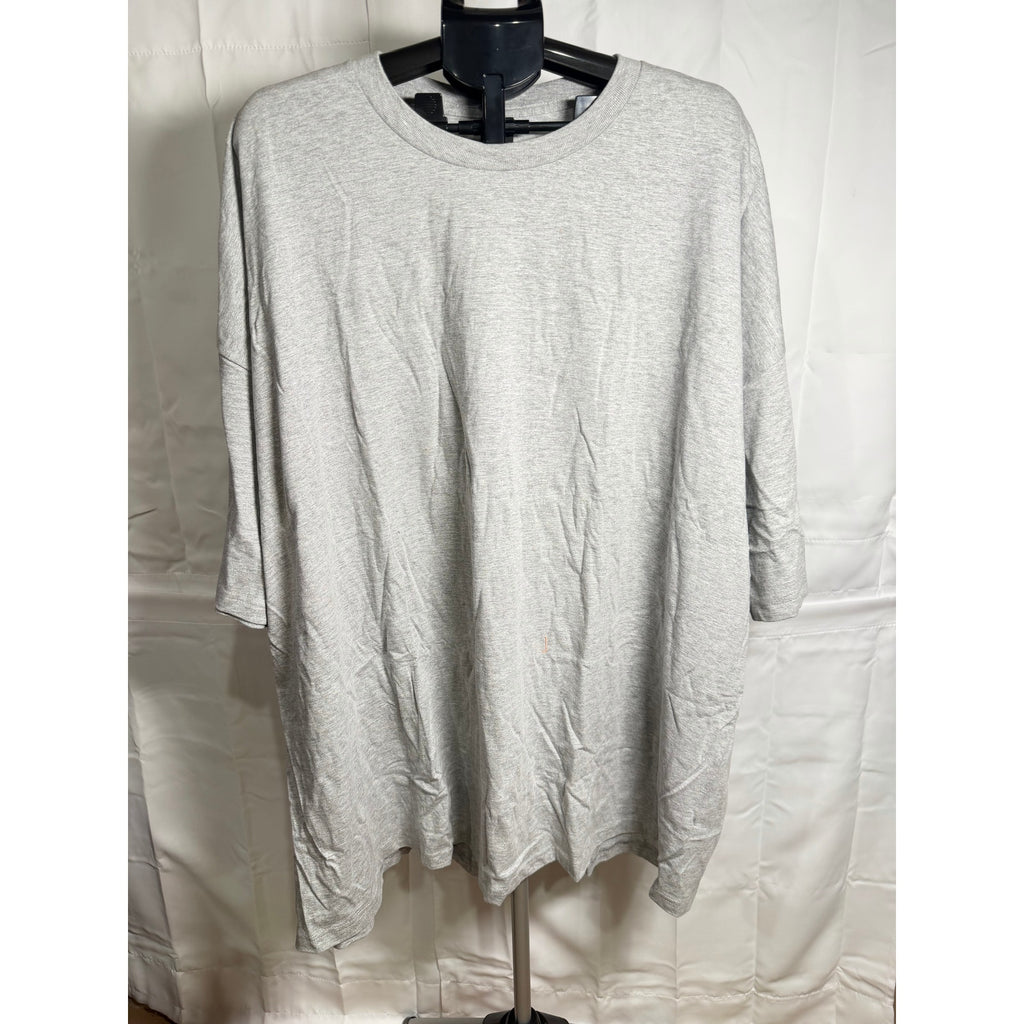 Hanes Beefy-T Gray Heavyweight T-Shirt Size 5-XL
