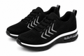 Black women's athletic shoes by Ablanczoom, size 8.5, with breathable mesh and cushioned soles for active wear.