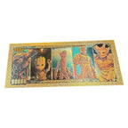Marvel Guardians of the Galaxy Groot gold-foil novelty note featuring Groot's image and vibrant gold foil design