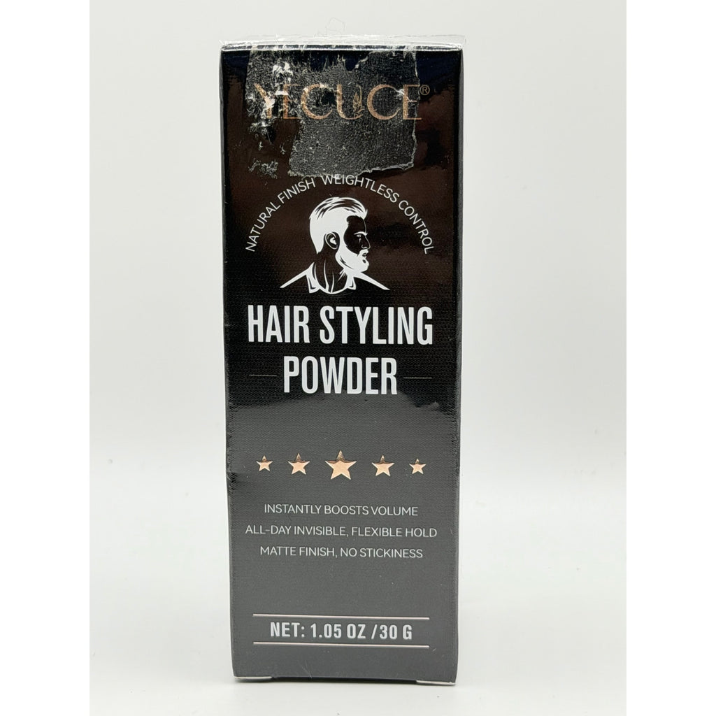 Yecuce Hair Styling Power volume powder in 1.05 oz container, designed to boost hair volume and texture.