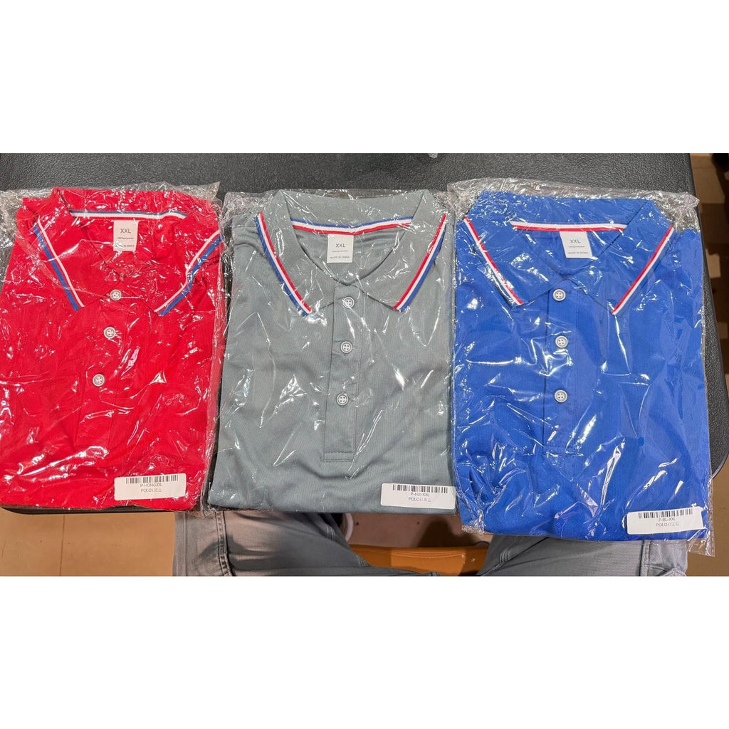 NEW Set of 3 Men's Polo Shirts - Size XXL