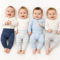 Set of 4 Baby Bottoms Pants Leggings Size 0-3m