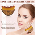 Rokaty lymphatic contour face brush with rounded edges for face sculpting and anti-puffiness depuffing massage.