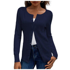Wholesale box of 33 Republic Mercantile cardigans and sweaters, packed in a 28.5lb lot, ideal for resale or bulk purchase.