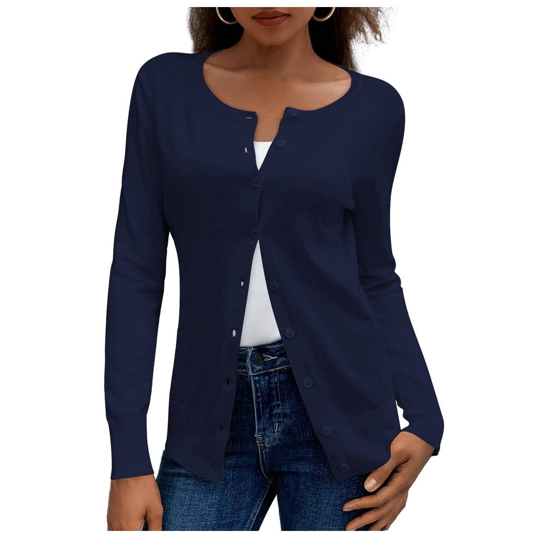 Wholesale box of 33 Republic Mercantile cardigans and sweaters, packed in a 28.5lb lot, ideal for resale or bulk purchase.