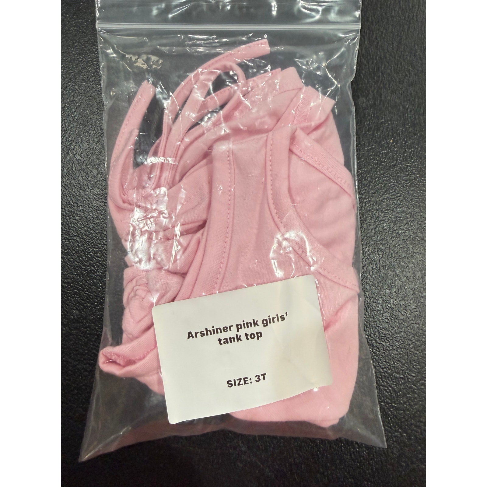 Arshiner Pink Girl's Tank Top Size 3T