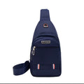 Blue Jingpin Daily Single Strap Crossbody Backpack for unisex use, featuring a sleek design and adjustable strap.